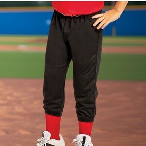 Augusta Sportswear Boys Youth Gamer Pull-up Baseball Pant
